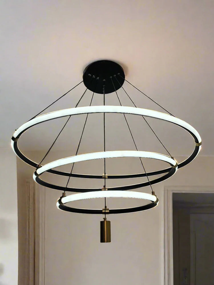 3 Ring Acrylic LED Pendant Lamp
