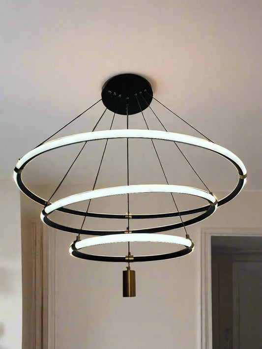 3 Ring Acrylic LED Pendant Lamp-Ultra Smart Lights