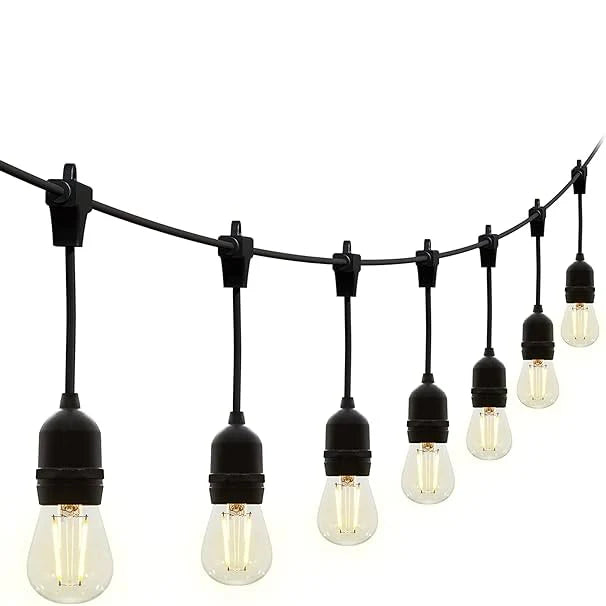 100m 200 Bulbs Plug-In LED Festoon String Light(1 year warranty).