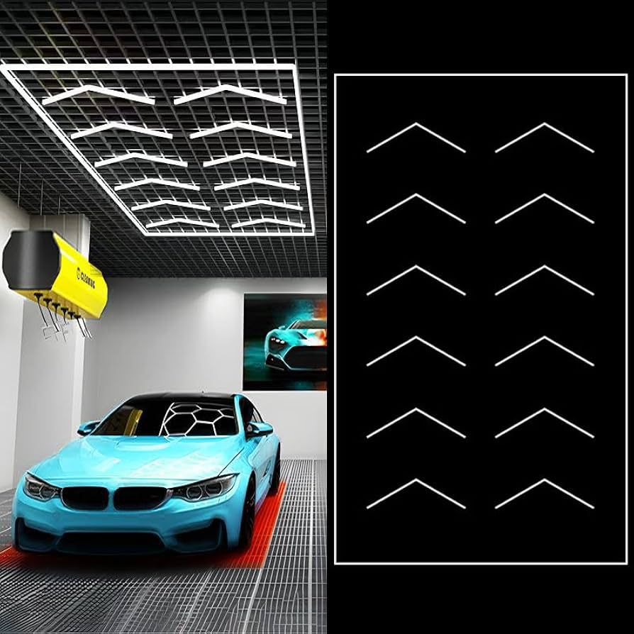 200W 12 Lines LED Light 6500K