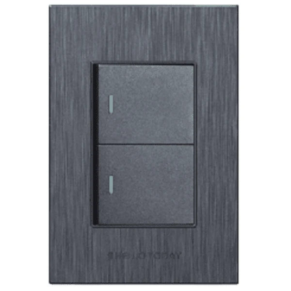 2 Lever 2 Way Switch Silver Design 2×4 – Hello Today