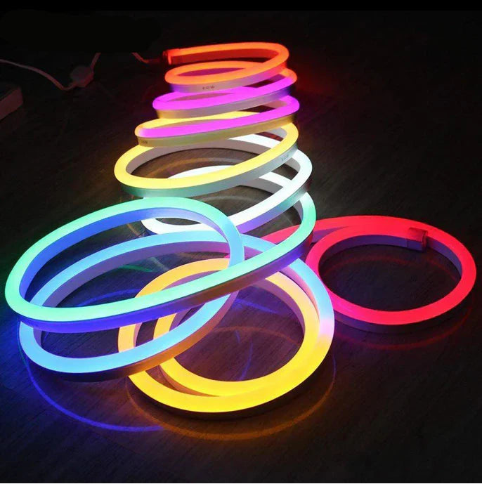 10M - RGB/Multicolor Neon LED Strip Light 220V.