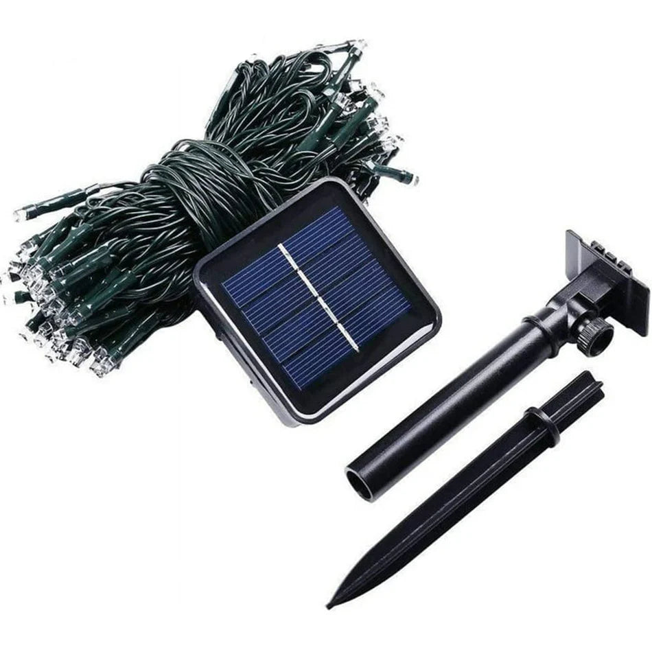 20M Solar Power LED Fairy String Lights