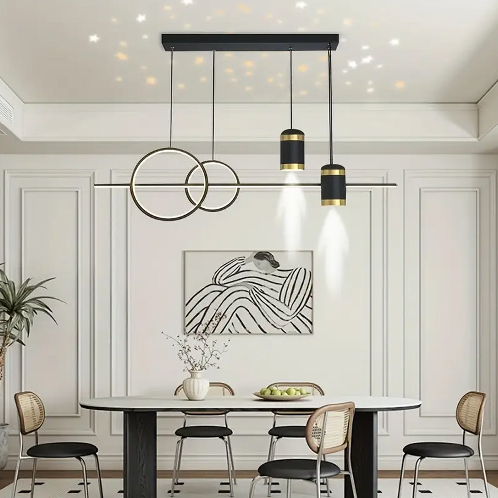 LED Pendant Light with Remote Control