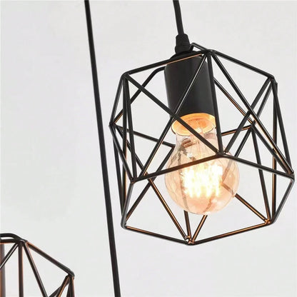 3-Light Pendant Light Fixture – Farmhouse Industrial Style