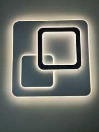 Color Changing Modern Acrylic LED Ceiling Light - Square-CE017.