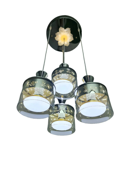 LED Glass Colorful Chandelier Pendant Light.