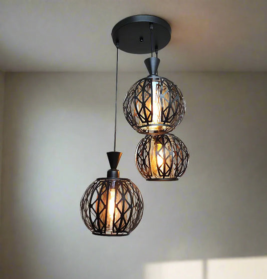 Black Pendant Lamp-1912-3