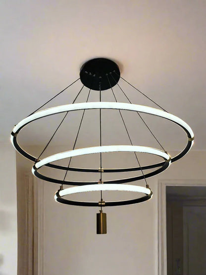 3 Ring Acrylic LED Pendant Lamp