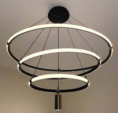 3 Ring Acrylic LED Pendant Lamp