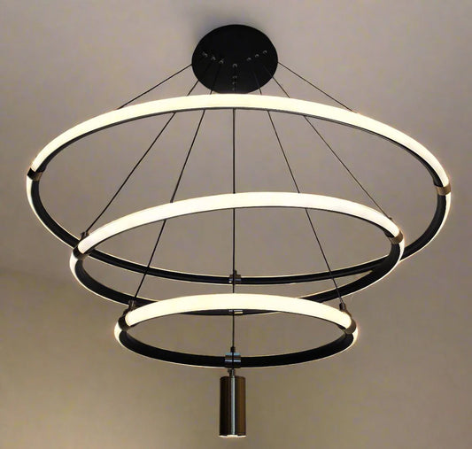3 Ring Acrylic LED Pendant Lamp