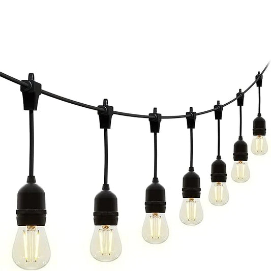 100m 200 Bulbs Plug-In LED Festoon String Light(1 year warranty).