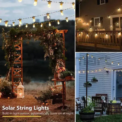 10m 10 Bulbs Plug-In LED Festoon String Light