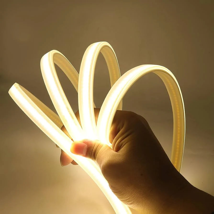 20M 220V COB High Bright LED Strip Light