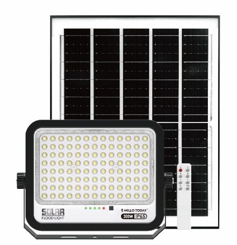300W E6 (G) SOLAR FLOOD LIGHT – HELLO TODAY