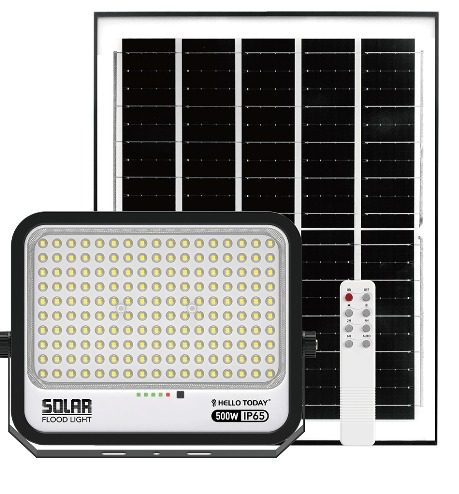 500W E6 (F) SOLAR FLOOD LIGHT – HELLO TODAY