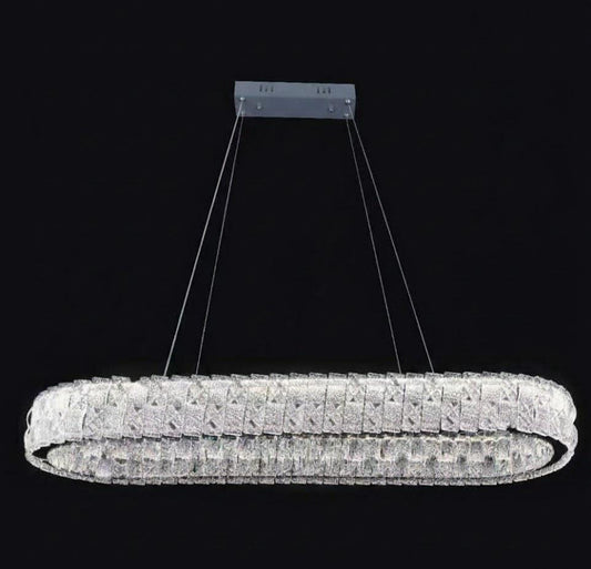 Luxury Crystal Ceiling Pendant Lamps Suspension Chandelier Light