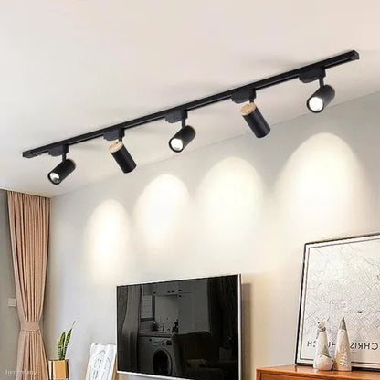 30W LED Track Light - Black