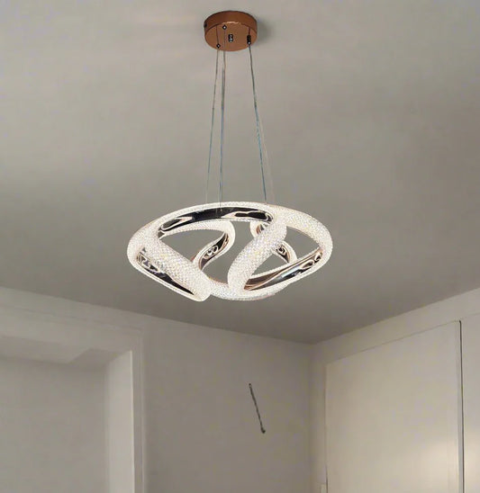 LED crystal chandelier pendant