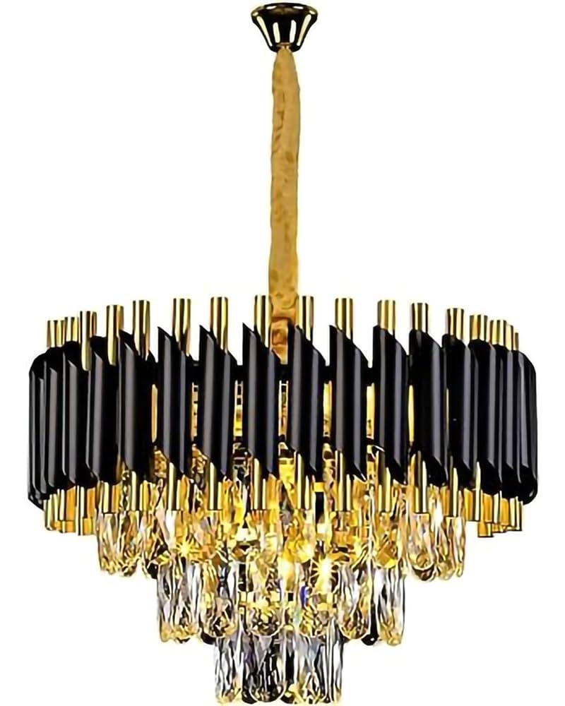 Vintage style LED crystal pendant light BQ-D465.