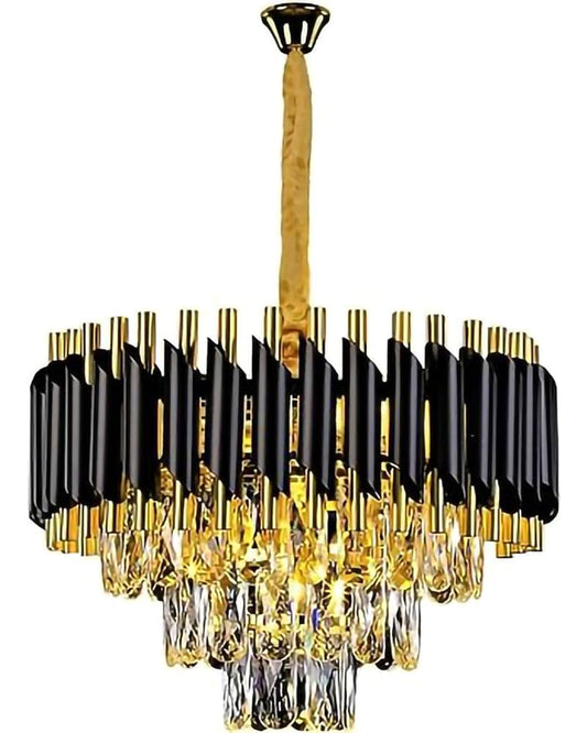 Vintage style LED crystal pendant light BQ-D465.
