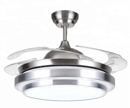 Hello today Remote Control Retractable blade Auto Folding Ceiling Fan
