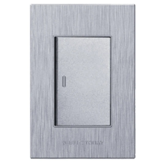 1 Lever 2 Way Switch Silver Design 2×4 – Hello Today