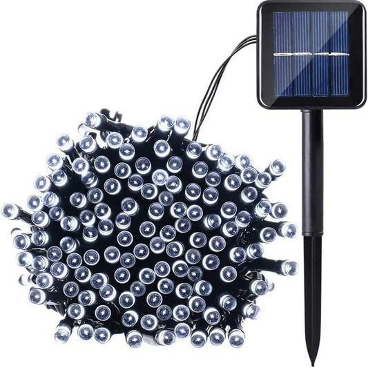 20M Solar Power LED Fairy String Lights